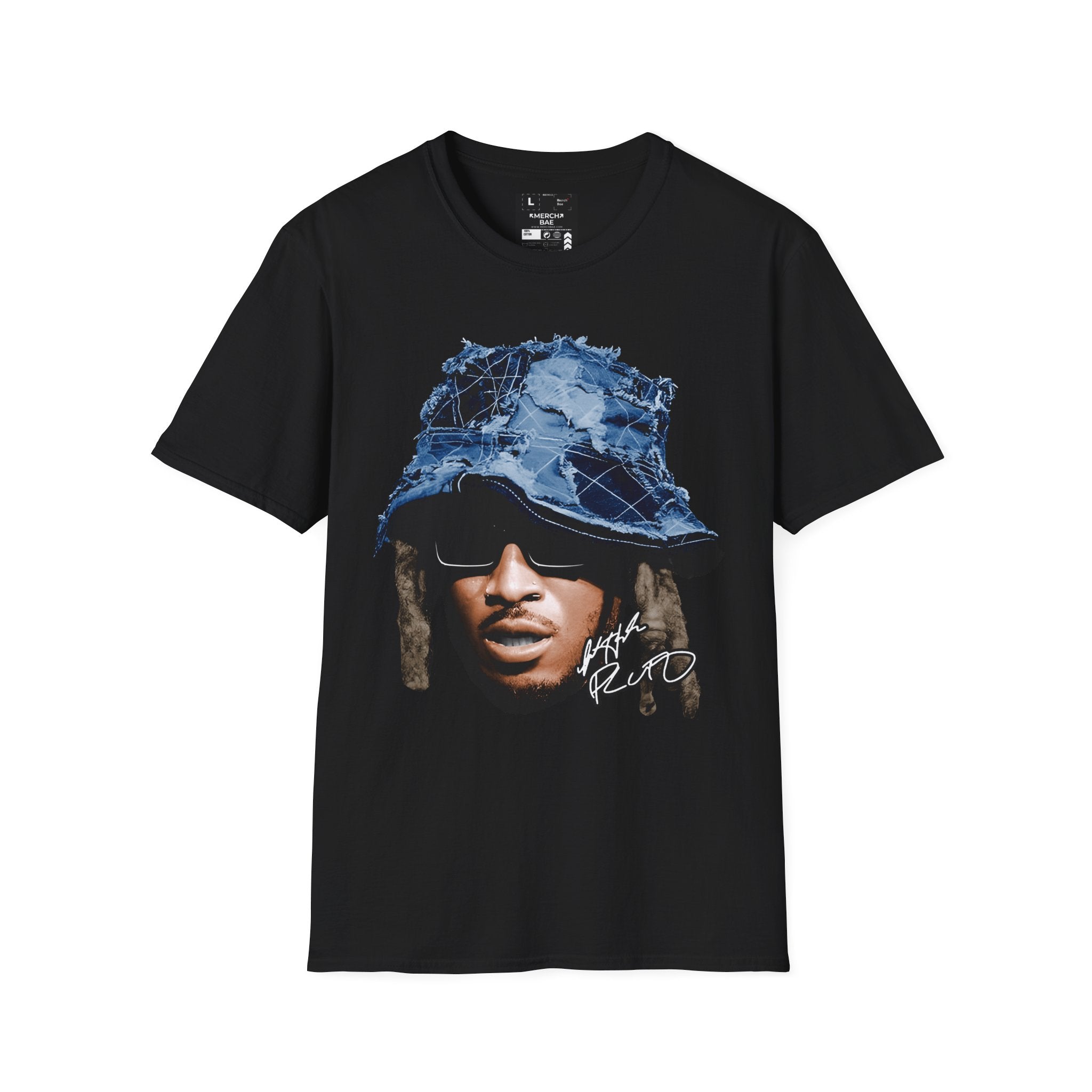 Future Blue Big Head Graphic T-Shirt