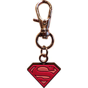 DC Comics Supergirl Logo Rubber Keychain - 3 pc prepack SKU: ZPL-DC-0007