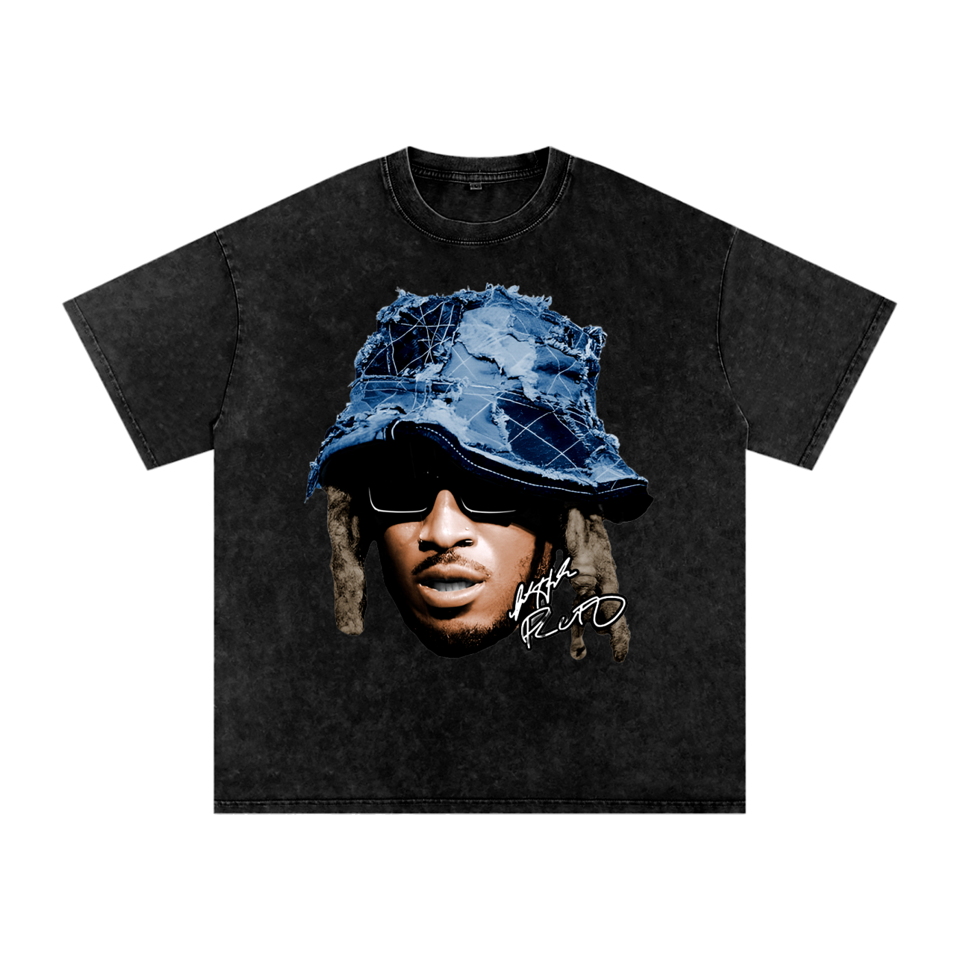 Future Pluto Snow Washed Oversized Cotton T-Shirt